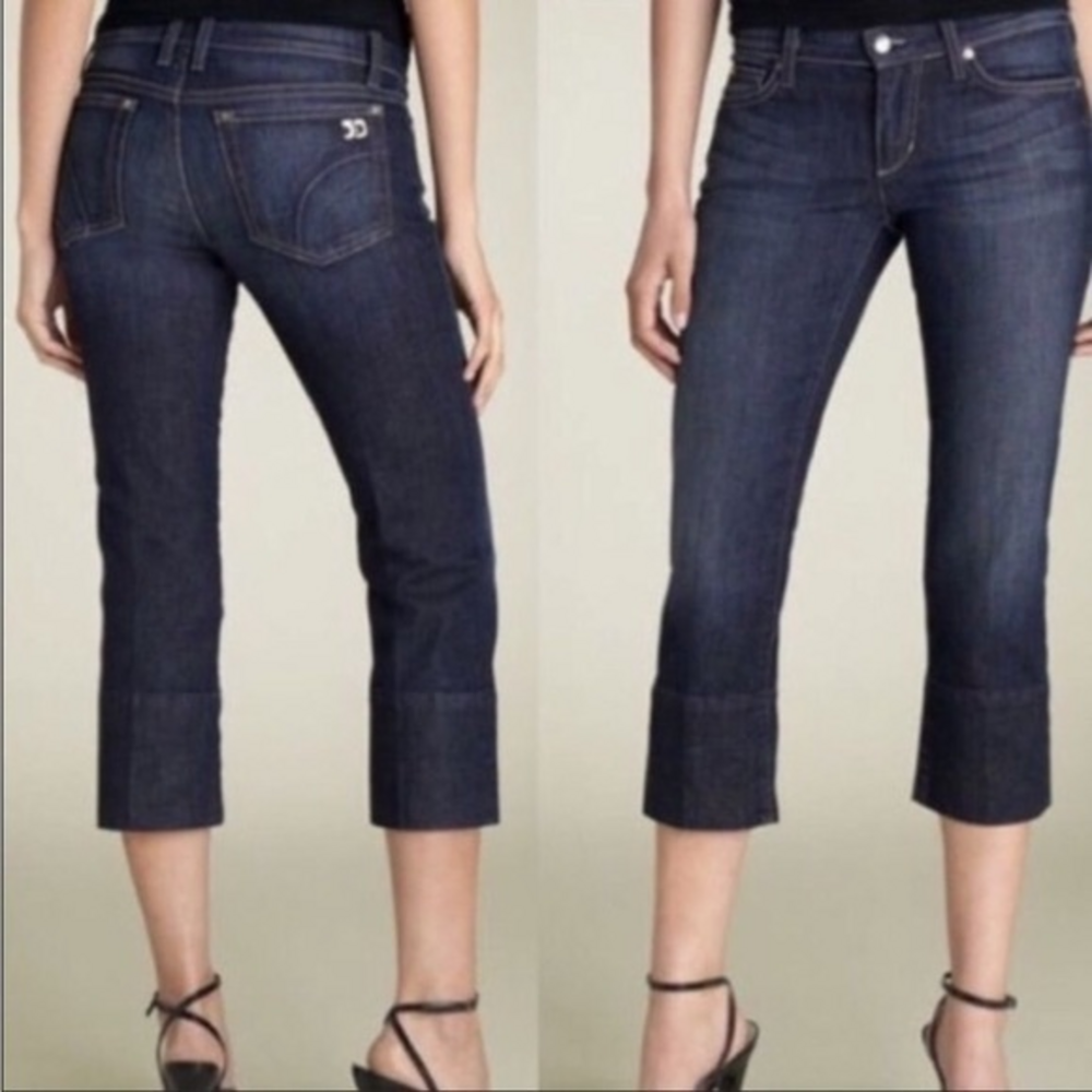 Joe’s Jeans Women’s Size 27 Perry The Sociality‎ Kicker Cropped Denim Jeans